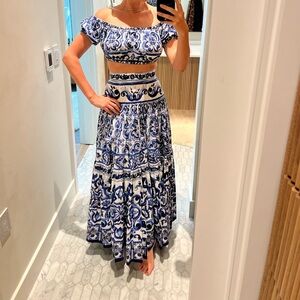 Dolce & Gabbana! Never worn dolce and gabbana majolica skirt. Can sell as set.